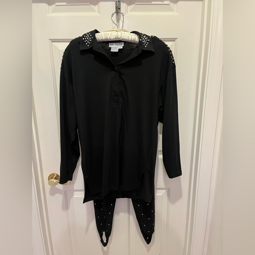 Embellished legging/tunic set